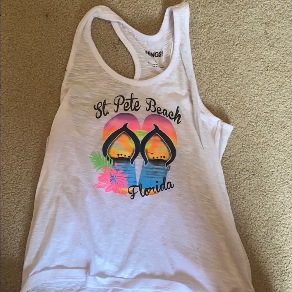 St. Pete beach tank top